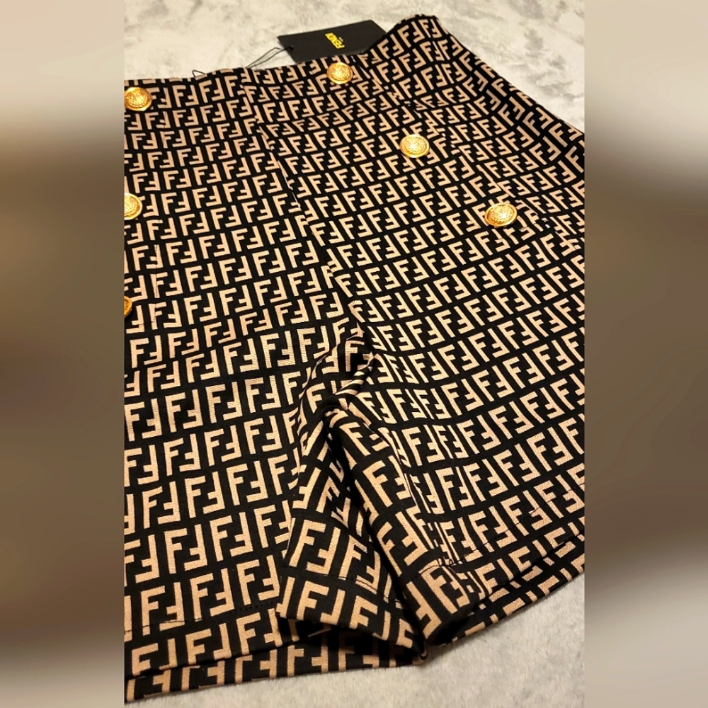 COPY - FF high waisted shorts